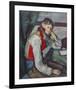 The Boy with Red Vest-Paul Cézanne-Framed Collectable Print