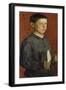 The Boy with the Quill (The Pupil, the Artist's Brother August) 1875-Ferdinand Hodler-Framed Giclee Print