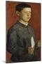 The Boy with the Quill (The Pupil, the Artist's Brother August) 1875-Ferdinand Hodler-Mounted Giclee Print