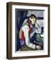 The Boy with the Red Vest-Paul Cézanne-Framed Giclee Print