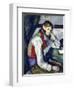 The Boy with the Red Vest-Paul Cézanne-Framed Giclee Print