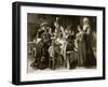 The Boyhood of Martin Luther, Illustration from 'Hutchinson's Story of the British Nation', C.1923-Gustav Adolph Spangenberg-Framed Giclee Print
