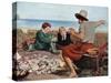 The Boyhood of Raleigh, 1908-1909-John Everett Millais-Stretched Canvas