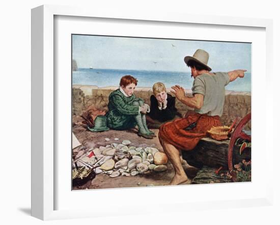 The Boyhood of Raleigh, 1908-1909-John Everett Millais-Framed Giclee Print