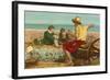 The Boyhood of Sir Walter Raleigh-John Everett Millais-Framed Giclee Print