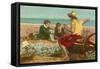 The Boyhood of Sir Walter Raleigh-John Everett Millais-Framed Stretched Canvas