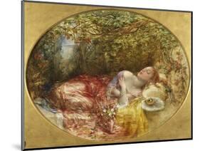 The Bracelet, Exhibited 1871-Alfred Joseph Woolmer-Mounted Giclee Print