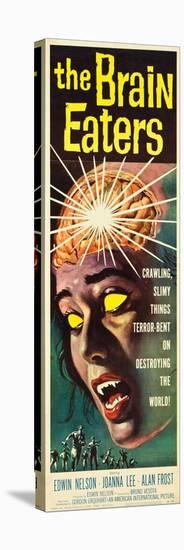 The Brain Eaters, insert poster, 1958-null-Stretched Canvas