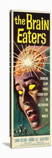 The Brain Eaters, insert poster, 1958-null-Stretched Canvas