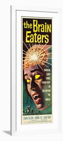 The Brain Eaters, insert poster, 1958-null-Framed Art Print