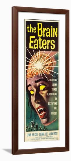 The Brain Eaters, insert poster, 1958-null-Framed Art Print