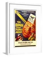 The Brain From Planet Arous, 1958-null-Framed Art Print