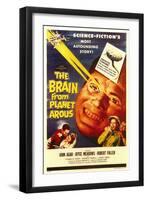 The Brain From Planet Arous, 1958-null-Framed Art Print