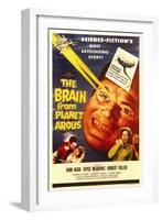 The Brain From Planet Arous, 1958-null-Framed Art Print