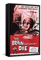 The Brain That Wouldn't Die, Virginia Leith, 1962-null-Framed Stretched Canvas