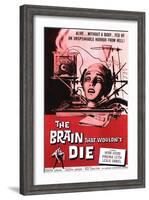 The Brain That Wouldn't Die, Virginia Leith, 1962-null-Framed Art Print