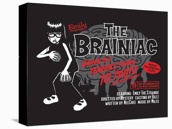 The Brainiac-Emily the Strange-Stretched Canvas