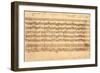 The Brandenburg Concertos, No.5 D-Dur, 1721-Johann Sebastian Bach-Framed Giclee Print