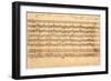 The Brandenburg Concertos, No.5 D-Dur, 1721-Johann Sebastian Bach-Framed Giclee Print