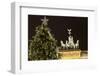 The Brandenburg Gate and Christmas Tree, Berlin, Germany, Europe-Miles Ertman-Framed Photographic Print