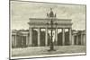 The Brandenburg Gate, Berlin, 1870-null-Mounted Giclee Print