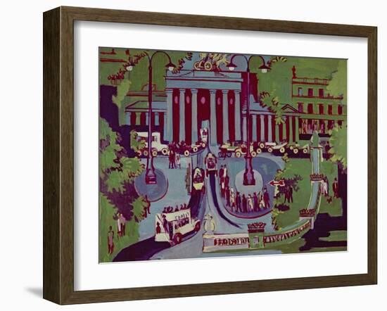 The Brandenburg Gate, Berlin, 1929-Ernst Ludwig Kirchner-Framed Giclee Print