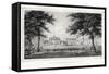 The Brandenburg Gate, Berlin, 19th Century-Johann Poppei-Framed Stretched Canvas