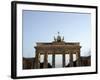 The Brandenburg Gate Glows in the Evening Light in Berlin-null-Framed Photographic Print