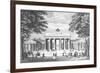 The Brandenburg Gate in Berlin, Mid 19th Century-German School-Framed Giclee Print