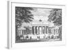 The Brandenburg Gate in Berlin, Mid 19th Century-German School-Framed Giclee Print