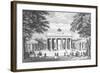 The Brandenburg Gate in Berlin, Mid 19th Century-German School-Framed Giclee Print