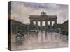 The Brandenburg Gate in Berlin-Lesser Ury-Stretched Canvas