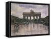 The Brandenburg Gate in Berlin-Lesser Ury-Framed Stretched Canvas