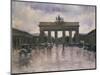 The Brandenburg Gate in Berlin-Lesser Ury-Mounted Giclee Print