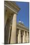 The Brandenburg Gate with the Quadriga Winged Victory Statue on Top-Neale Clarke-Mounted Photographic Print