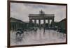 The Brandenburg Gate-Lesser Ury-Framed Giclee Print