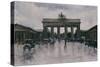 The Brandenburg Gate-Lesser Ury-Stretched Canvas