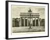 The Brandenburg Gate-null-Framed Giclee Print