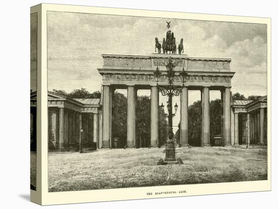 The Brandenburg Gate-null-Stretched Canvas