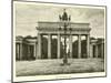 The Brandenburg Gate-null-Mounted Giclee Print