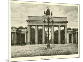 The Brandenburg Gate-null-Mounted Giclee Print