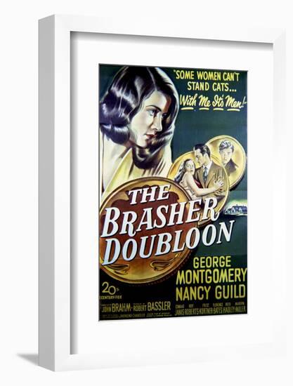 The Brasher Doubloon - Movie Poster Reproduction-null-Framed Photo