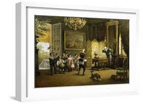 The Brass Band-Cesare Felix Georges Dell'Acqua-Framed Giclee Print