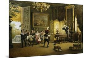 The Brass Band-Cesare Felix Georges Dell'Acqua-Mounted Giclee Print