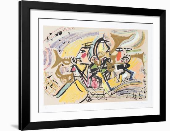 The Brass Quartet II-Vick Vibha-Framed Limited Edition