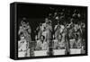 The Brass Section of the Count Basie Orchestra, Royal Festival Hall, London, 18 July 1980-Denis Williams-Framed Stretched Canvas