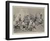 The Brave and the Fair, Troopers Entertaining Friends at Lunch in Camp at Pietermaritzburg-Frederic De Haenen-Framed Giclee Print