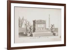 The Brave Dead of the 18 June 1815, 1815-Hippolyte Lecomte-Framed Giclee Print