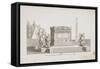 The Brave Dead of the 18 June 1815, 1815-Hippolyte Lecomte-Framed Stretched Canvas