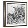 The Brave Three Hundred, C.1940S-Richard Henry Brock-Framed Giclee Print